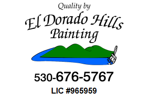 El Dorado Hills Painting - Interior Painter, Exterior Painter, Painter Residential, Commercial, Industrial Painter.  Interior painting, Exterior painting. Professional Painter in El Dorado Hills and the surrounding area Residential Painter El Dorado Hills Elk Grove Folsom Sacramento Auburn Lincoln Rocklin Roseville